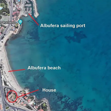Great Villa, Sea Views, 20 Secs Walk To The Beach, Bbq, 9 People, 5 Mins Car From Center, Sailing Club 3 Mins Walk *